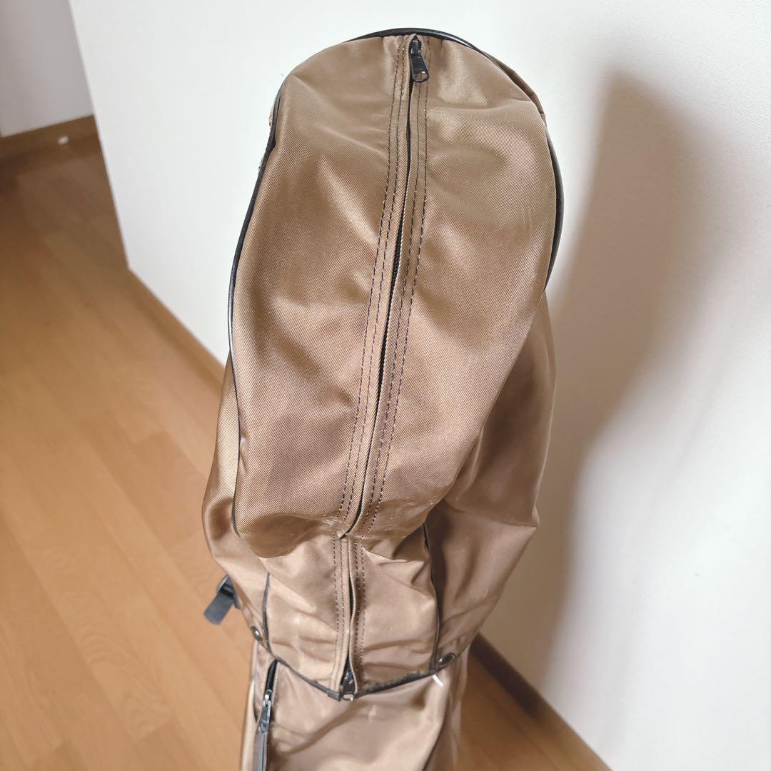 K360 PING シンプル キャディバック キャメル色