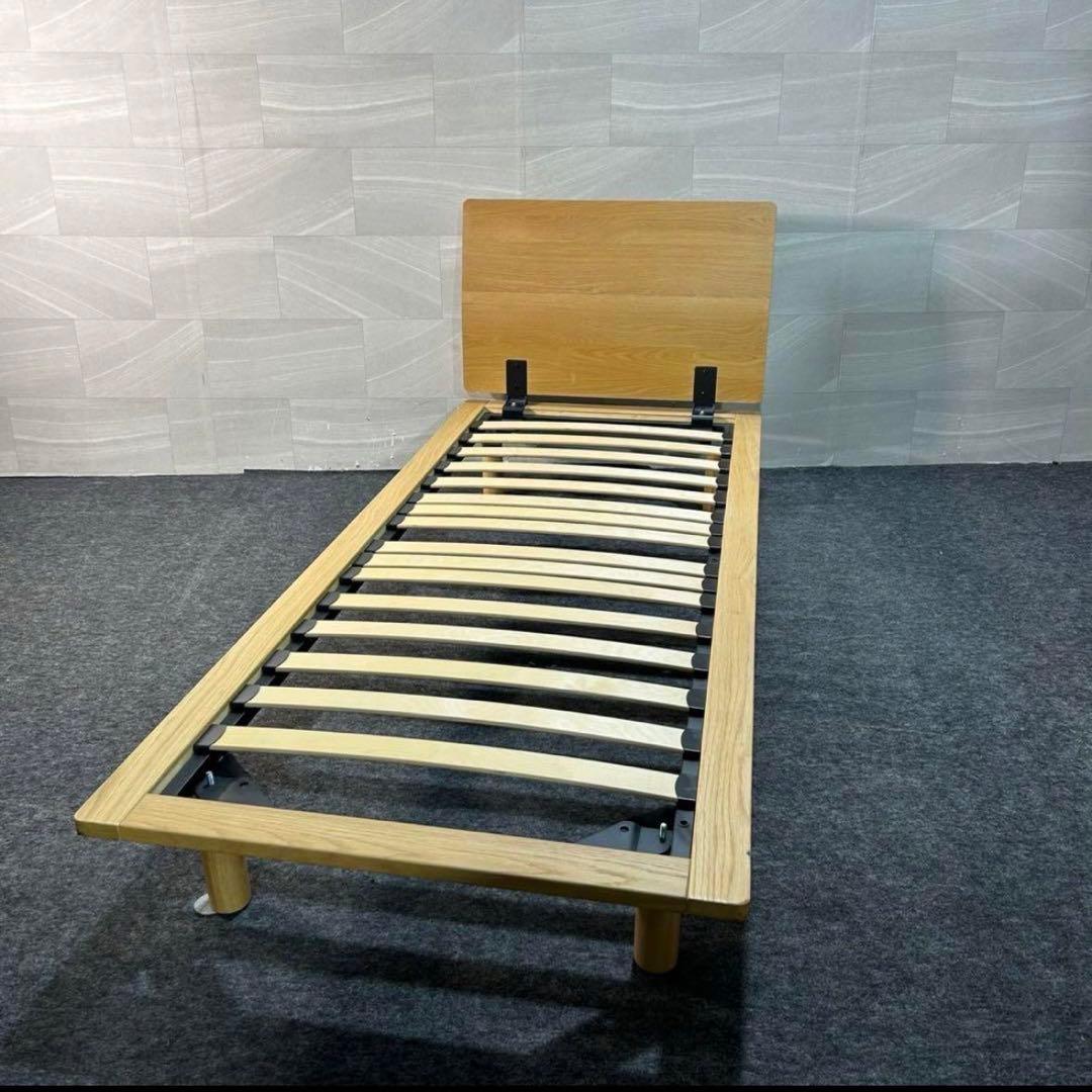 MUJI 無印良品 無印 ベッドフレーム シングル 天然木 シンプル d4949