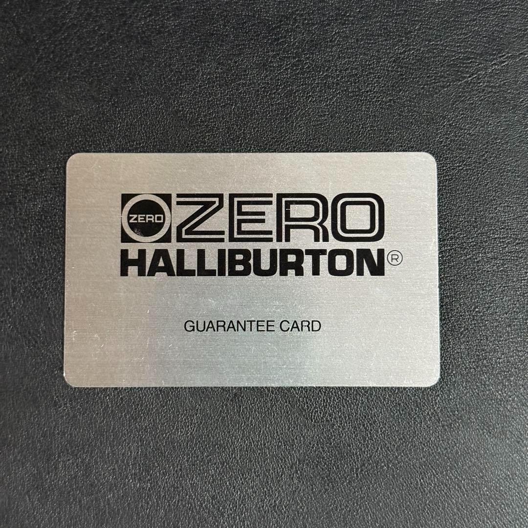 未使用級✨ゼロハリバートン　アタッシュケース　クリアハンドル　アルミ