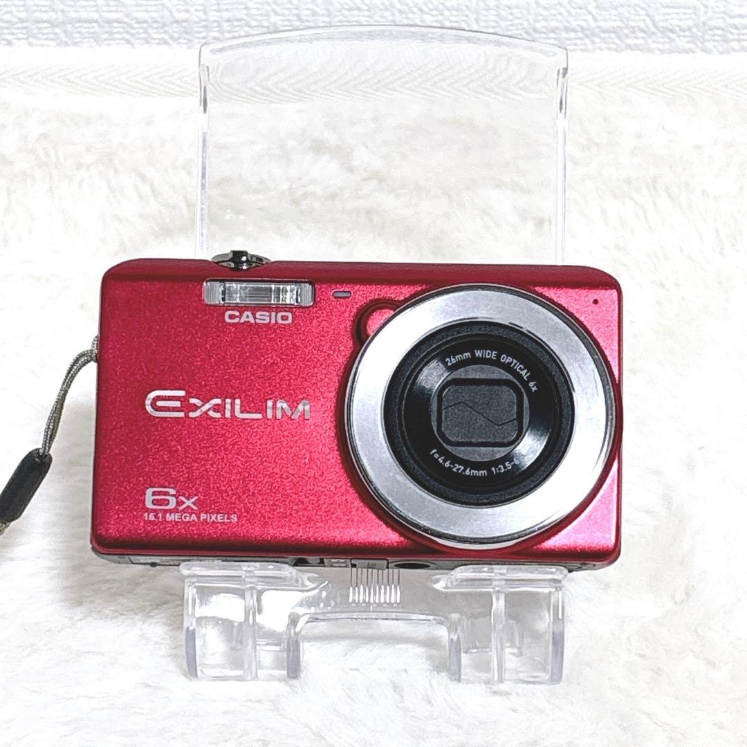 【人気】CASIO カシオ EXILIM EX-Z880 レッド デジカメ
