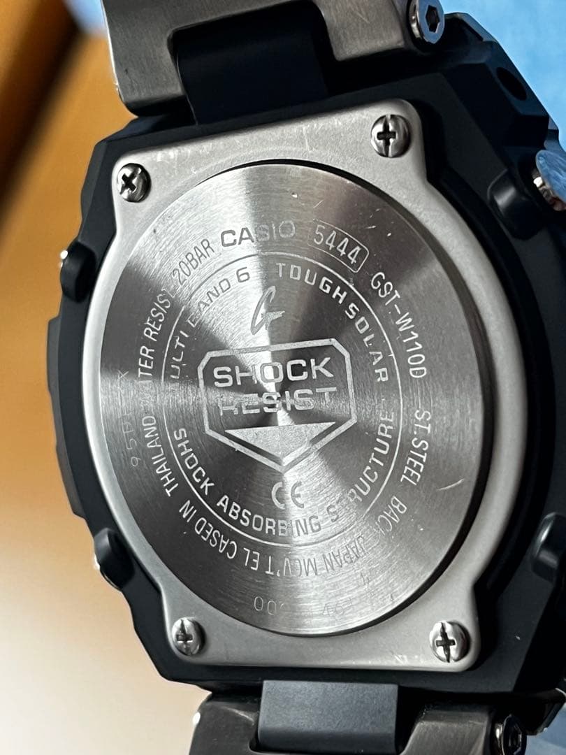 時計 CASIO G-SHOCK GST-W110D-1A9JF