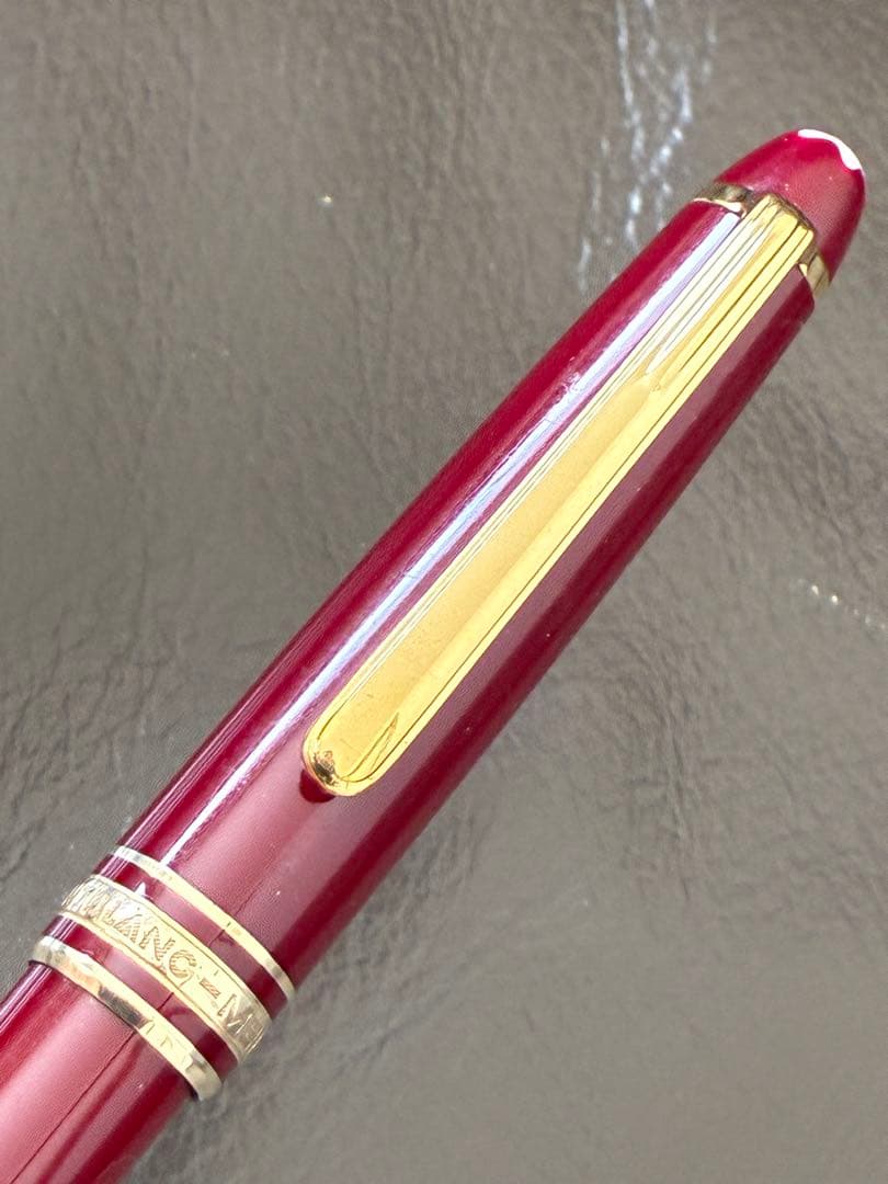 ◾️ボルドー◾️モンブラン◾️マイスターシュテュック◾️165 ボールペン◾️新品リフィル