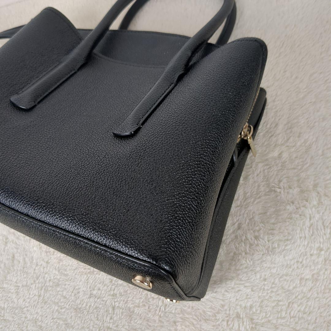 【美品】kate spade ケイトスペード　マルゴー　2way　レザー　黒