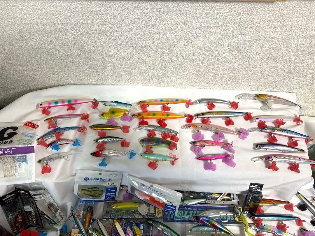 ☆大量ルアー☆シーバス引退セット　青物ルアーリーダー付