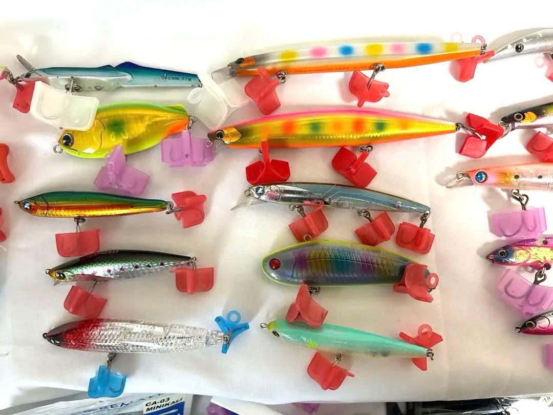 ☆大量ルアー☆シーバス引退セット　青物ルアーリーダー付