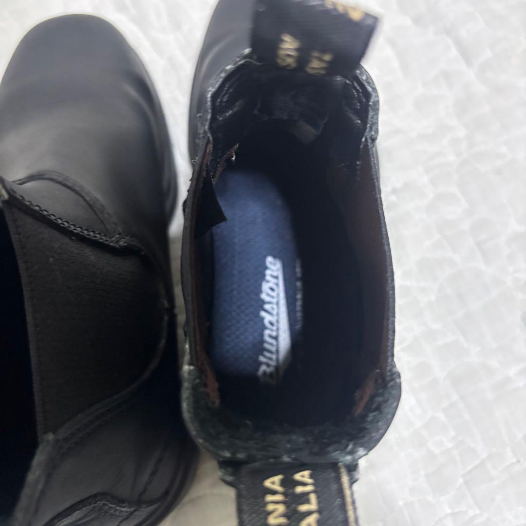 【美品 人気】Blundstone サイドゴアブーツ UK3 ブラック レザー