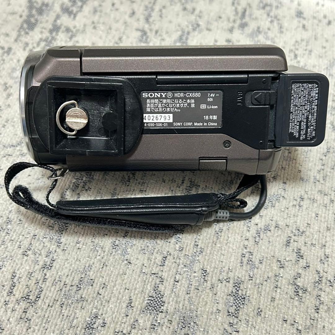 ソニー SONY HDR-CX680 デジタルビデオカメラ ブラウン