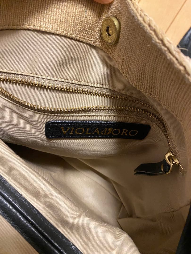 ひらりん0524様 VIOLAdORO かごバッグ【ESTNATION ベージュ