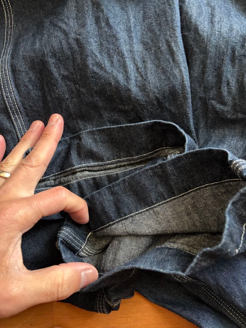 STP デニム つなぎ オールインワン 作業着　スナップオンライトオンスアメカジ