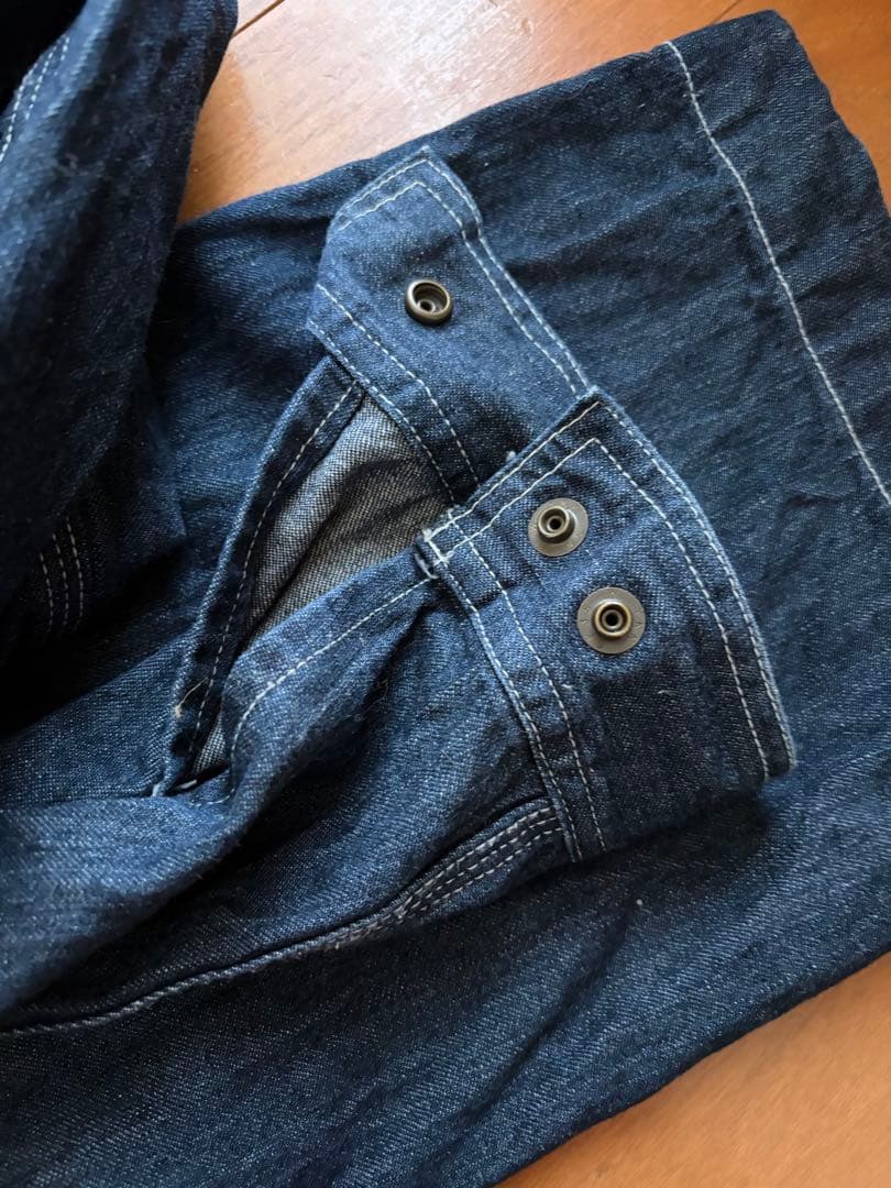 STP デニム つなぎ オールインワン 作業着　スナップオンライトオンスアメカジ