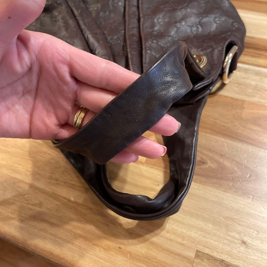 GUCCI 2wayバッグ　即決可能　値下げ