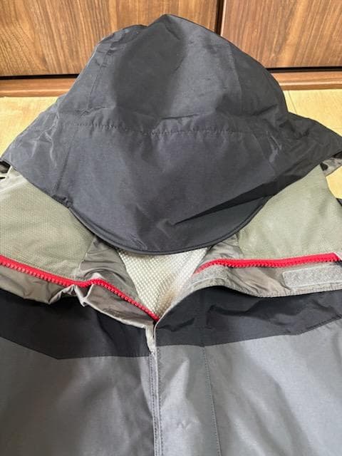 シマノ 防水レインウェア ドライシールド　ブラック・グレー 上下セット