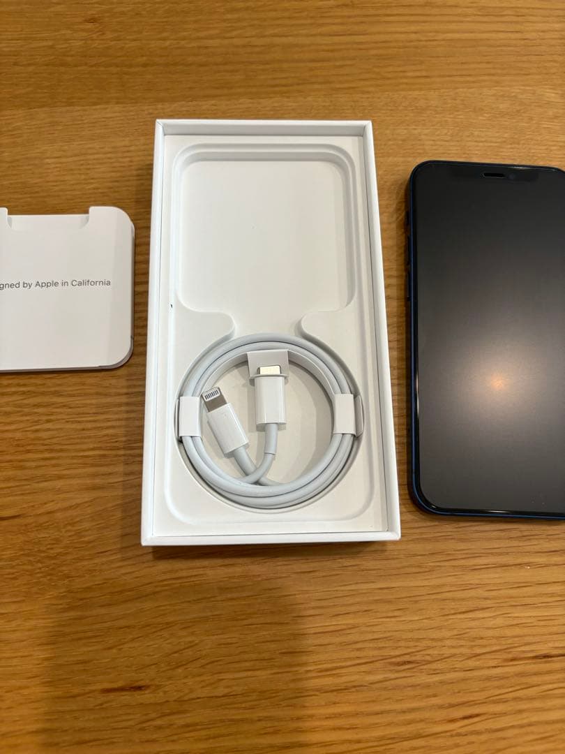 美品 Apple iPhone 12 mini 128GB ブルー