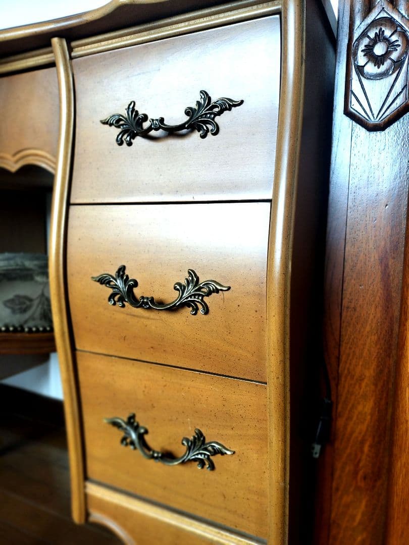 イタリア製／アンティークデスク／机