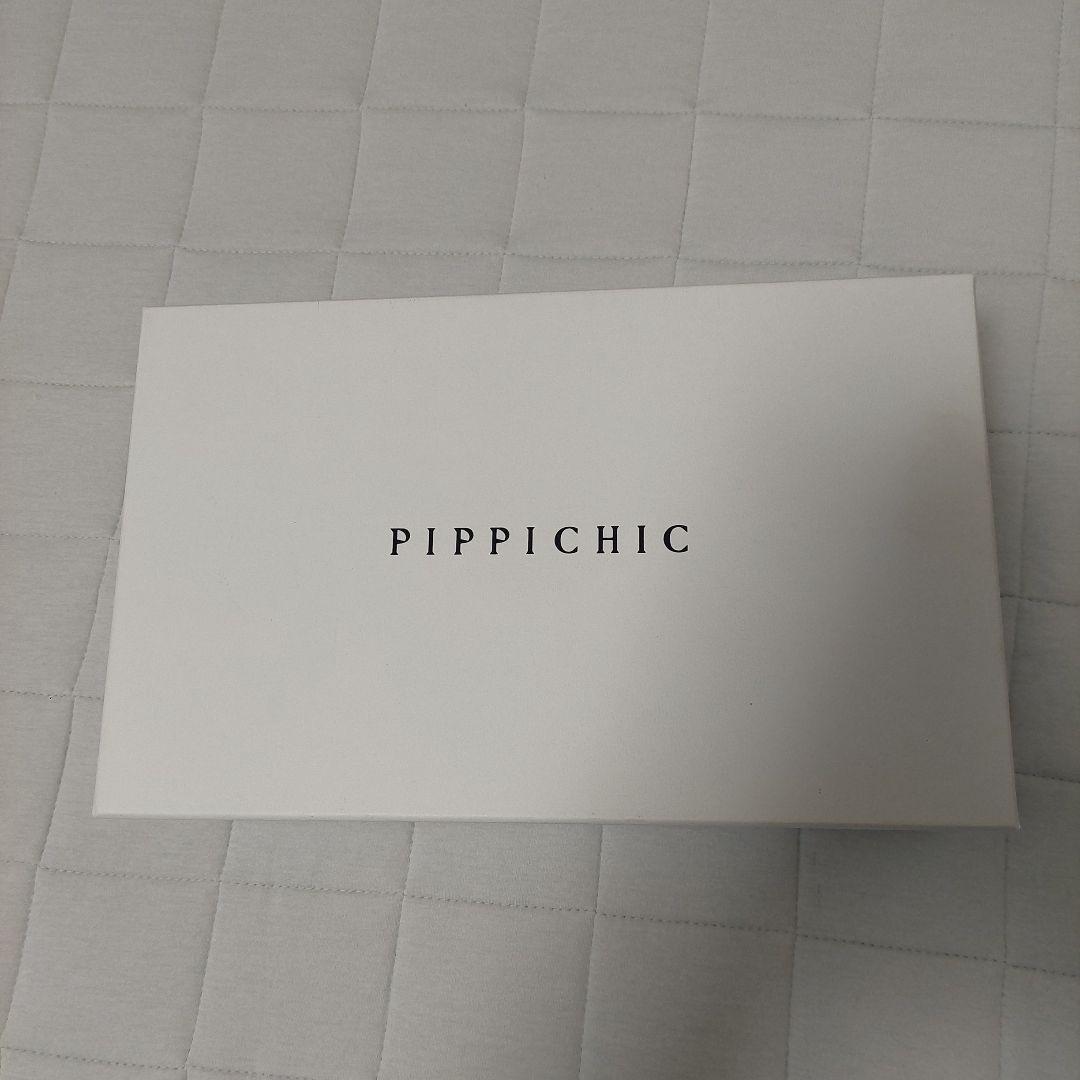 ９/5まで出品、最終お値下げ:ピッピシック　ビジュー　　フラットパンプス　36