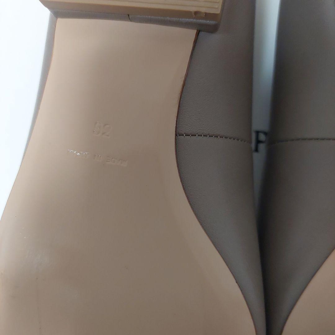 ９/5まで出品、最終お値下げ:ピッピシック　ビジュー　　フラットパンプス　36