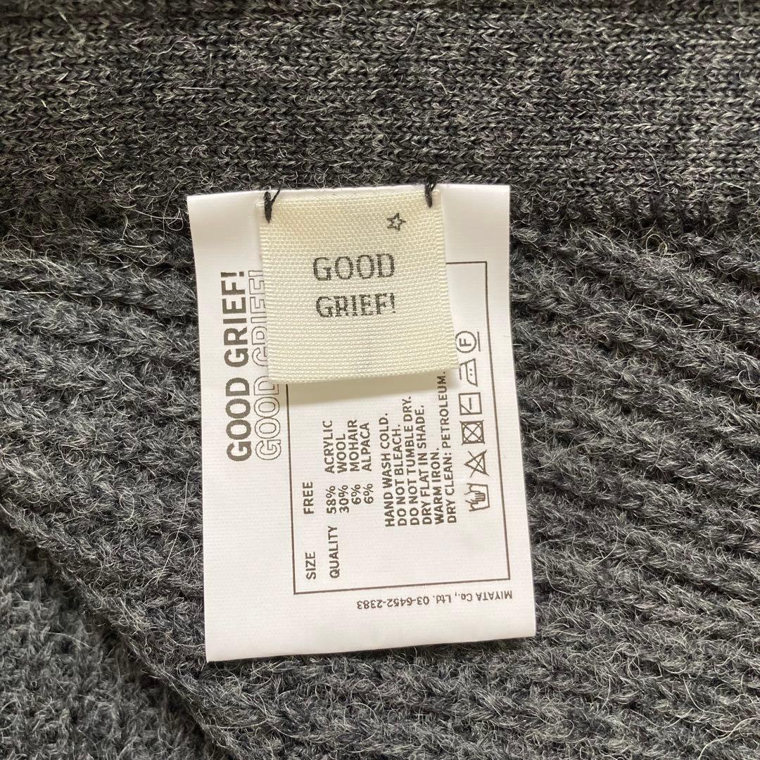 未使用級✨グッドグリーフ Ribbed Knit Snood アパルトモン