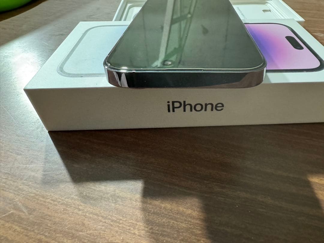 iPhone14pro 128GB ディープパープル simフリー