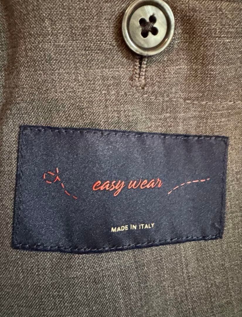 LARDINI トラベルパッカブル　グレー スーツ　セットアップ　収納ケース付き