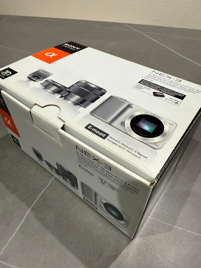 週末限定価格【美品】SONY α NEX-3D ダブルレンズキット ミラーレス