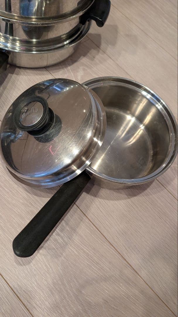 Amway無水鍋・フライパン　3点セット