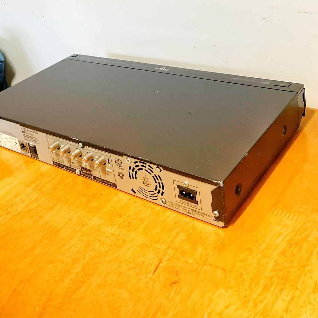 SHARP シャープ　ブルーレイレコーダー HDD 500GB 2チューナー