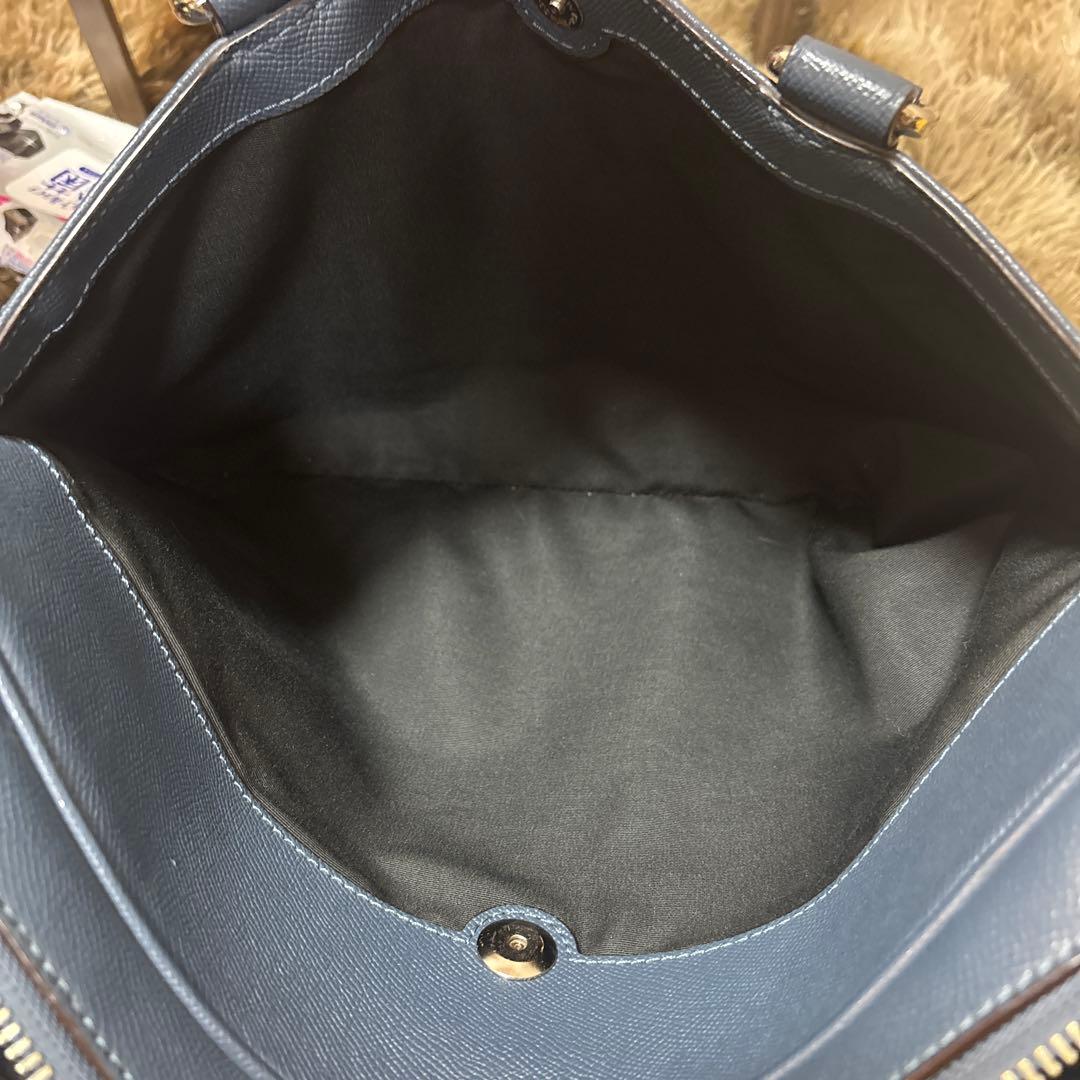 K*A様 【COACH】 コーチ ビジネスバッグ ブルー系