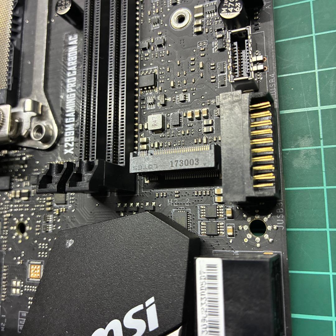 【ジャンク】X299M GAMING PRO CARBON AC lga2066