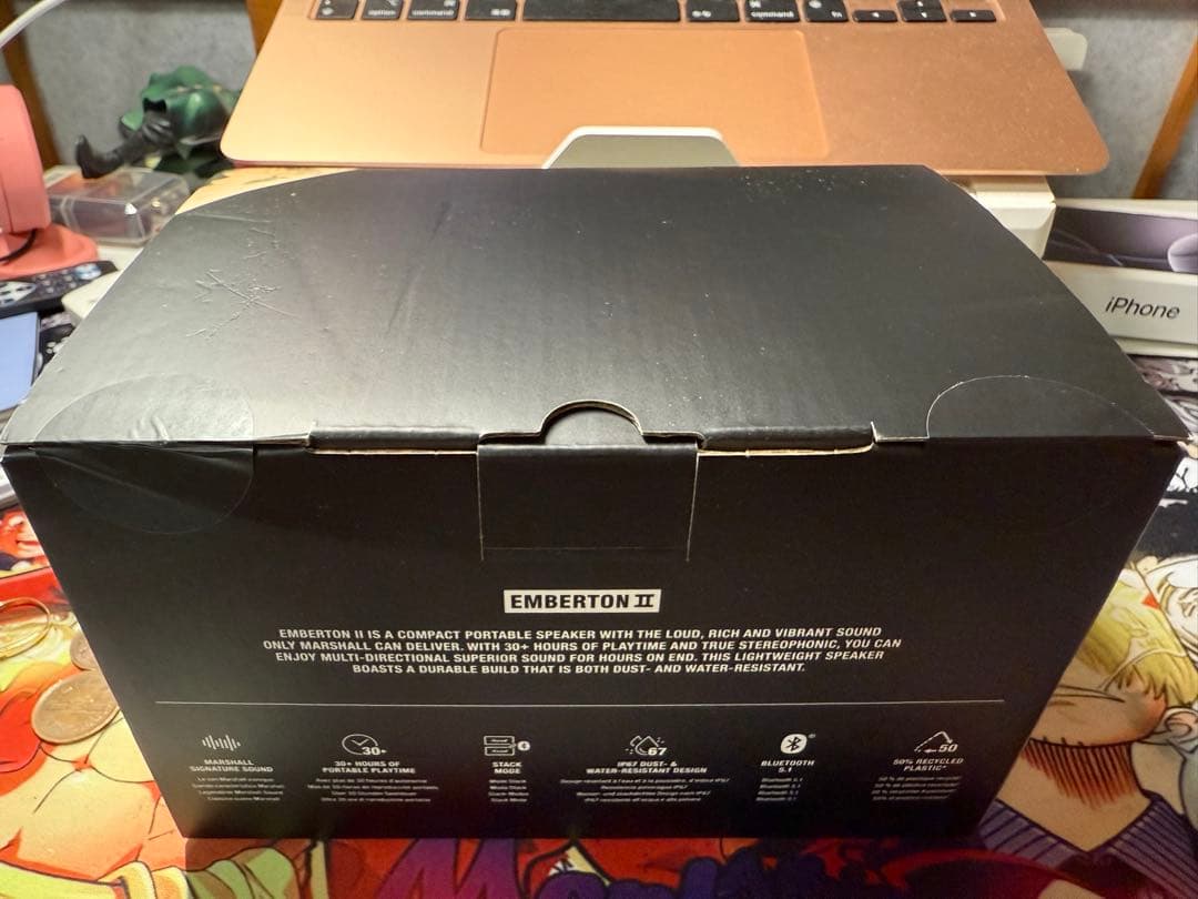 新品未開封Marshall Emberton II ワイヤレススピーカー