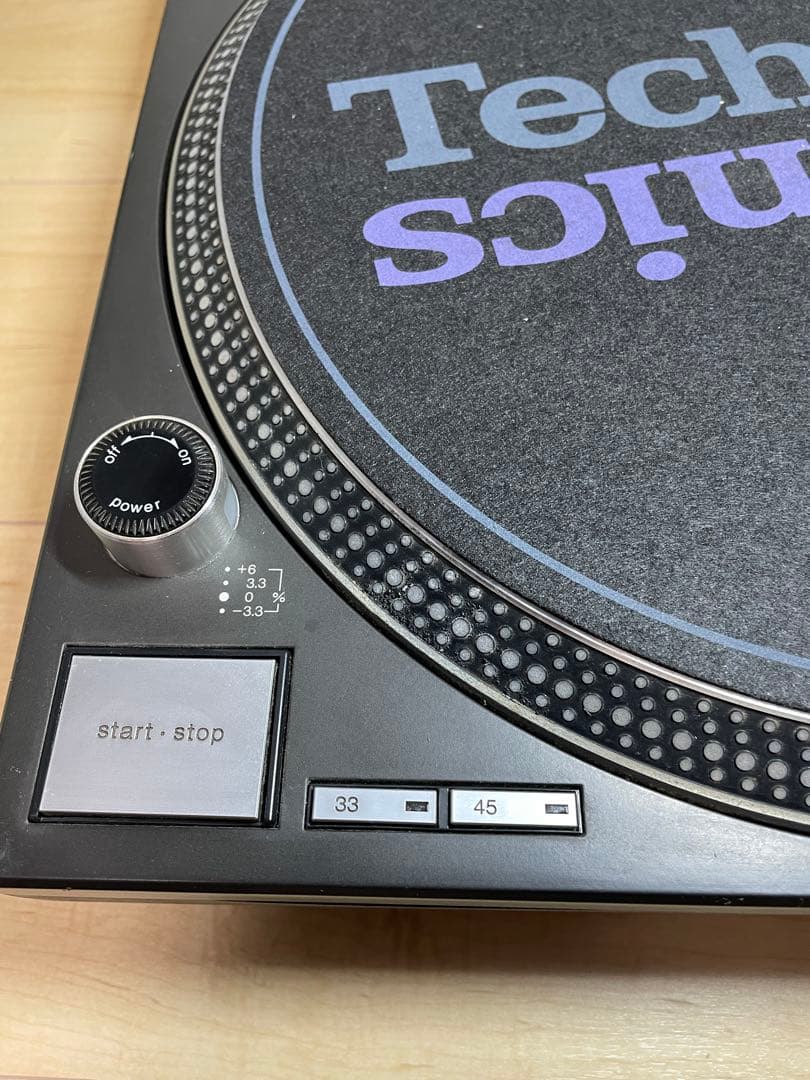 Technics SL-1200MK3D ターンテーブル ブラック 黒