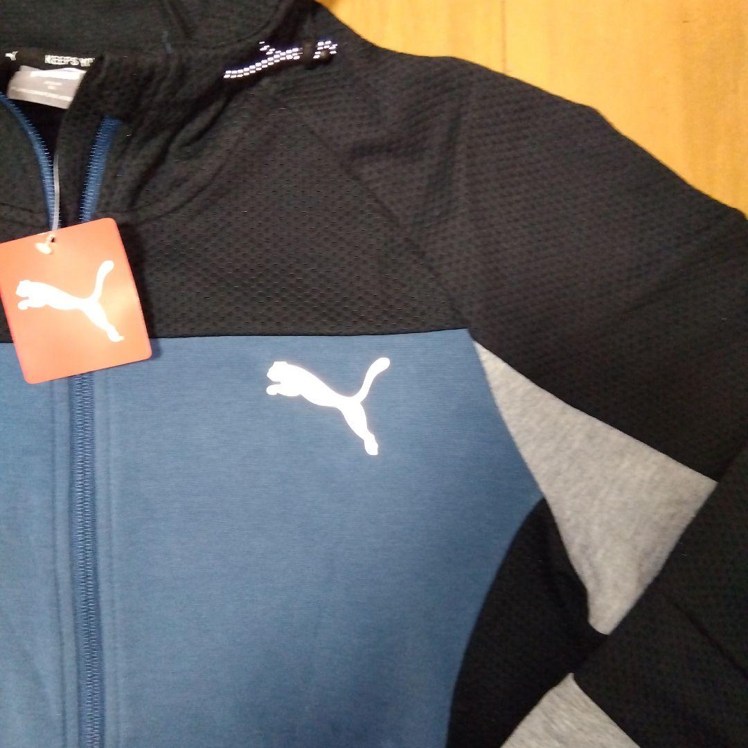PUMA メンズジャケット 新品未使用 サイズ 【ＸＬ】ネイビー/グレー