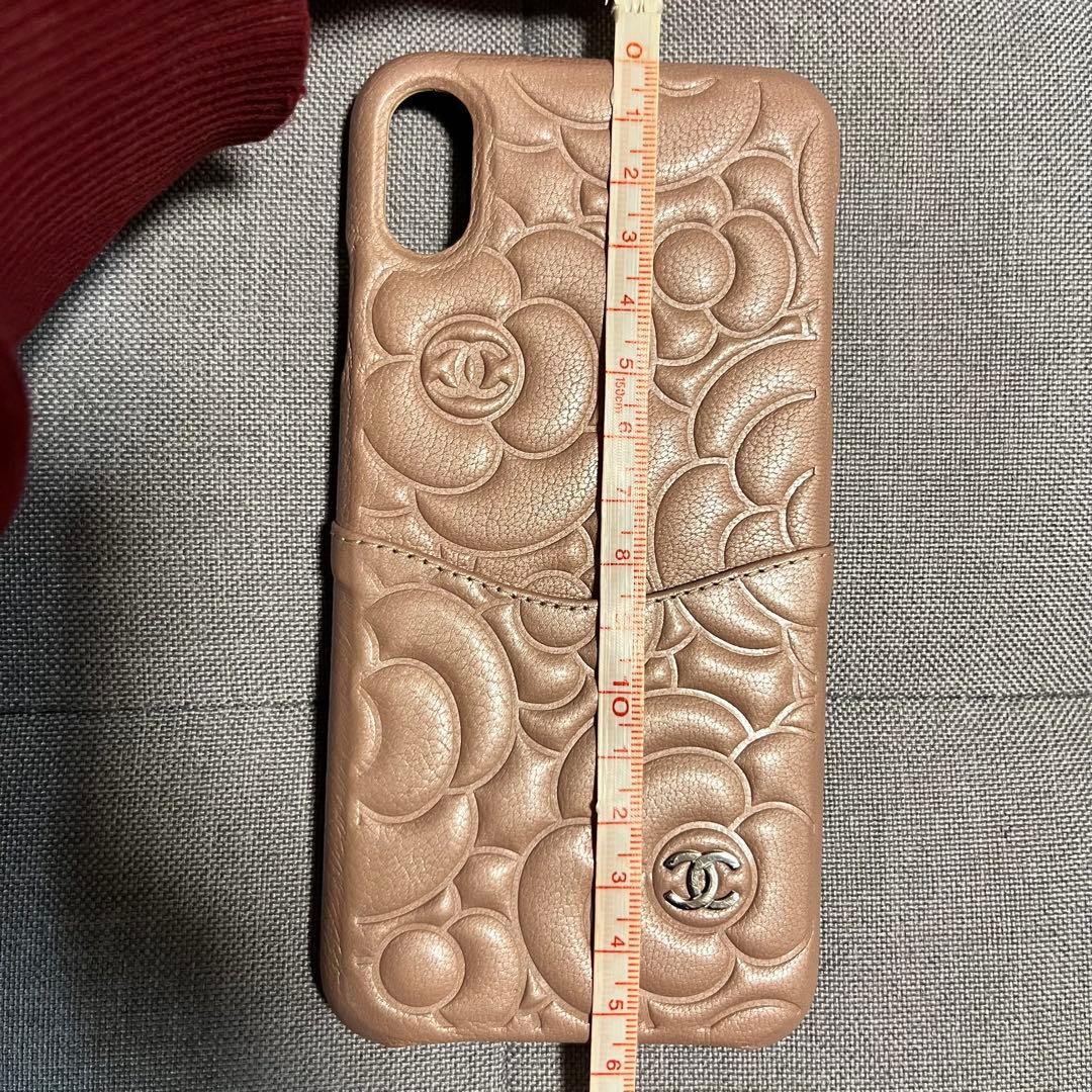 CHANEL iphoneケース XSMAX ピンク カメリア