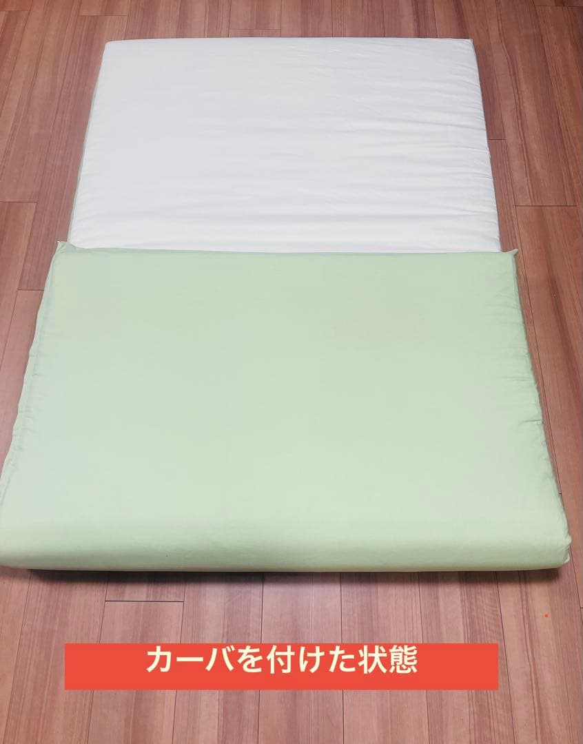 無印良品 羊毛ポリエステルパッド固わた敷ふとんS 　100×210cm