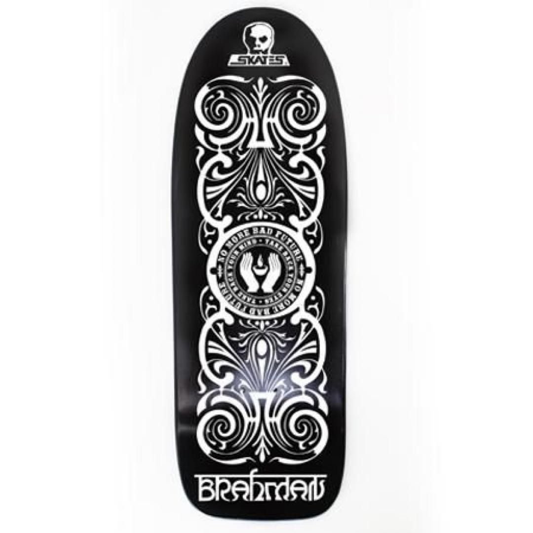 【新品】受注生産品SKULL SKATES×BRAHMAN 限定スケートデッキ黒