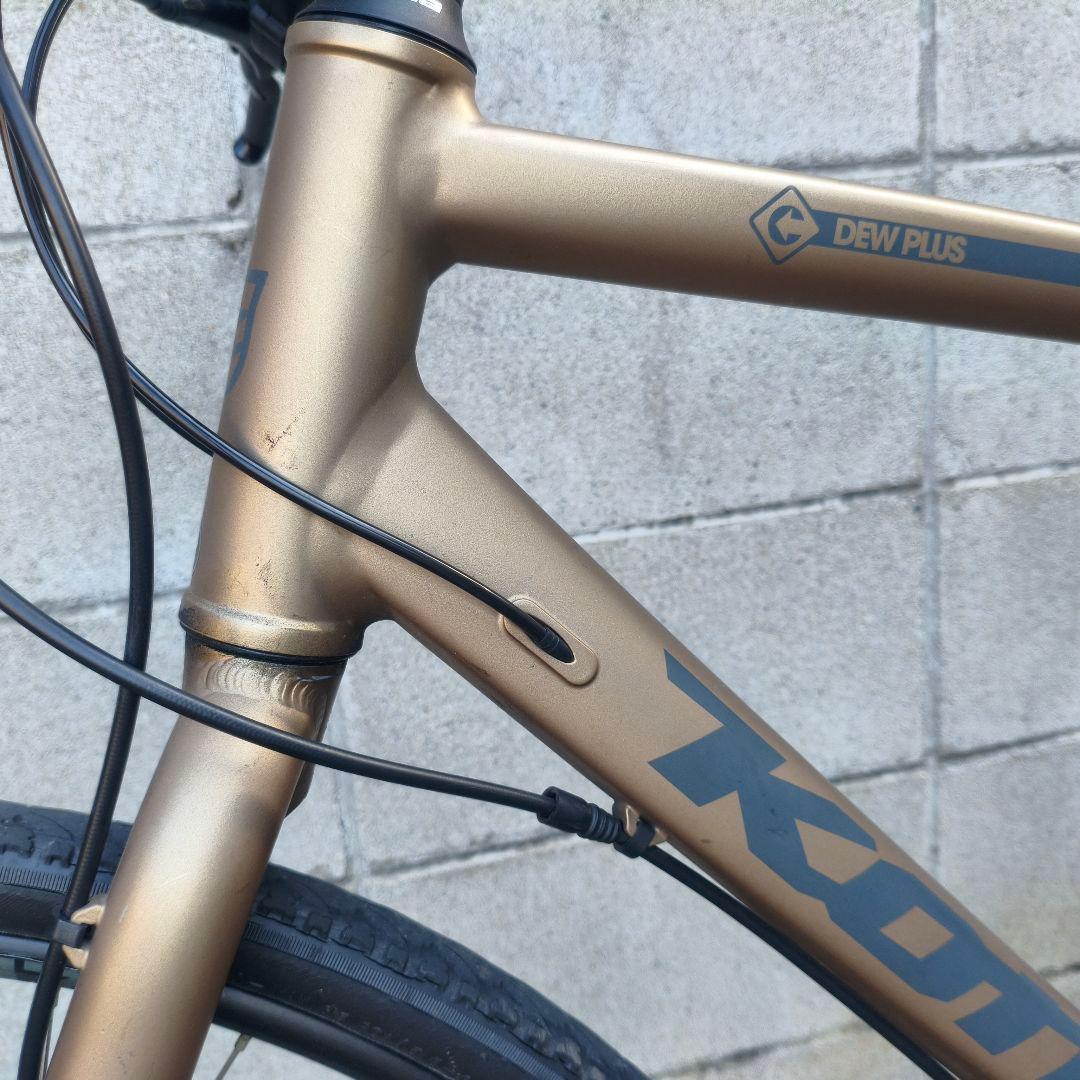 引取限定　大阪　クロスバイク　油圧　ディスクブレーキ　KONA DEW PLUS