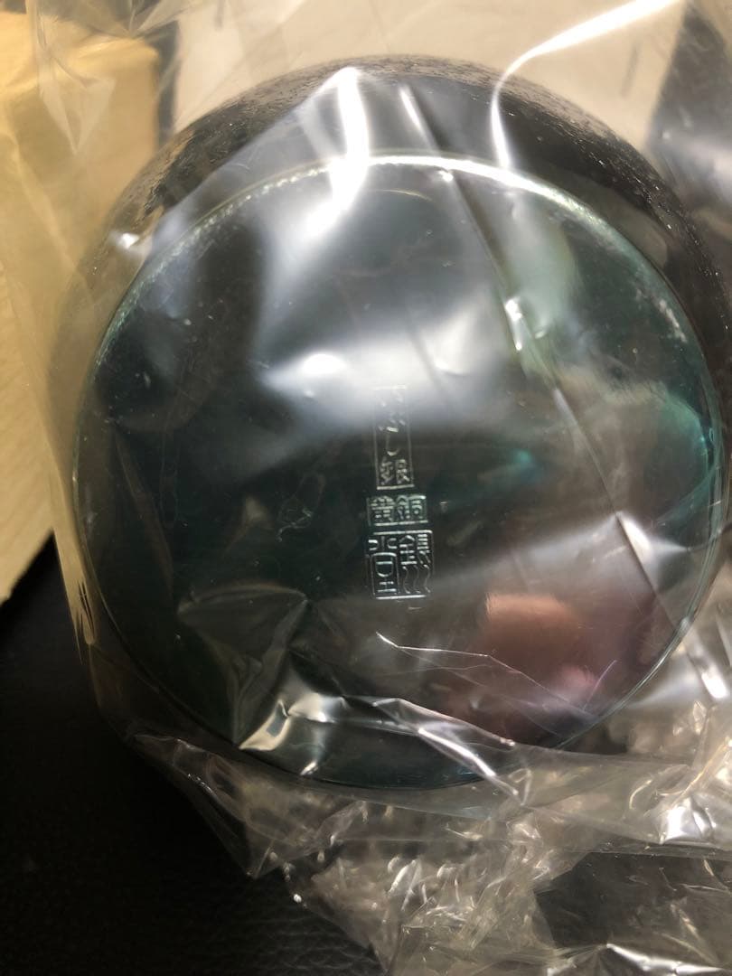 銀川堂　特選黄銅製　いぶし銀　茶器揃　急須　桐箱入り
