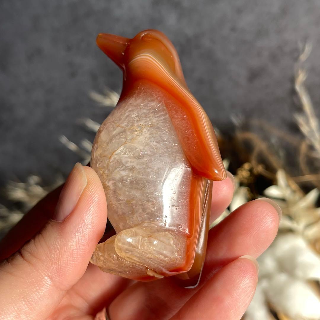 カーネリアン ペンギン インテリア小物