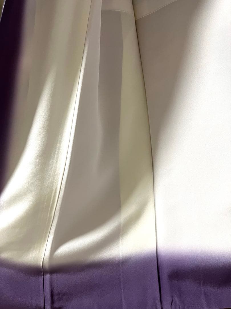 桐屋 翠山工房 藤色 丹後ちりめん 辻が花 訪問着 正絹 状態良好