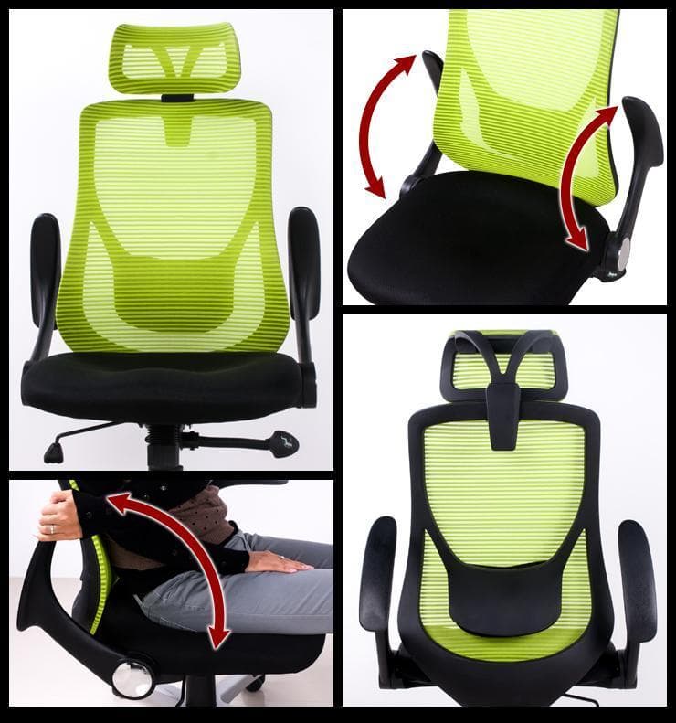 【人気商品】オリジナル設計 オフィスチェア メッシュハイバック ロッキングワイン