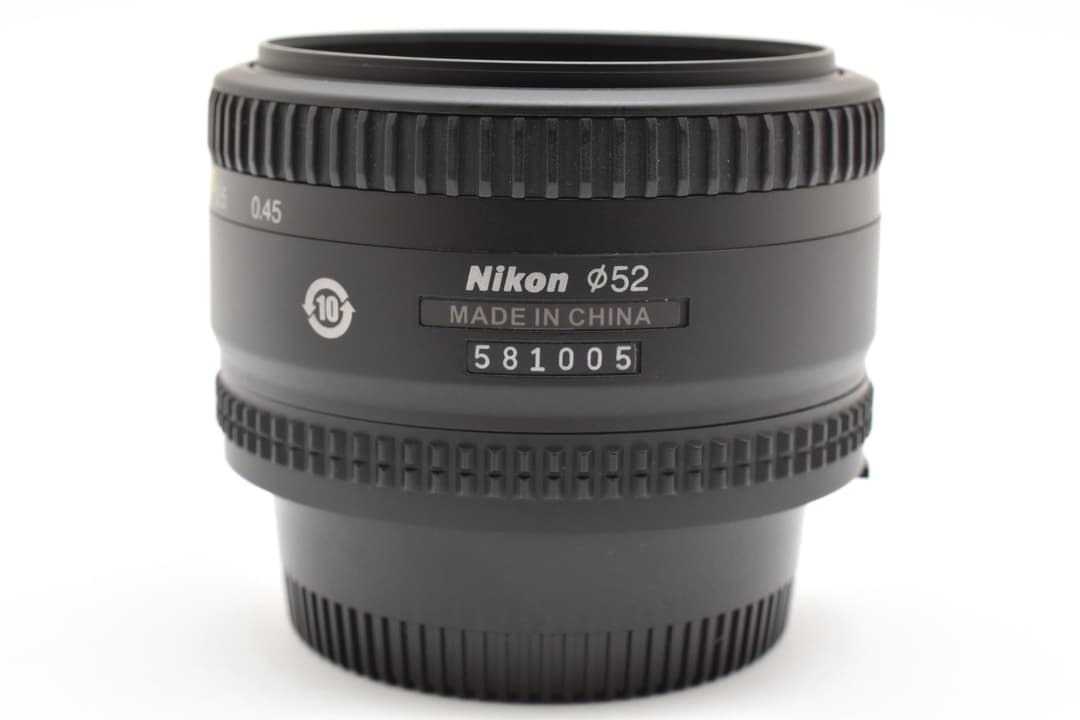 ほぼ未使用 Nikon AF NIKKOR 50mm F1.8 D #8858