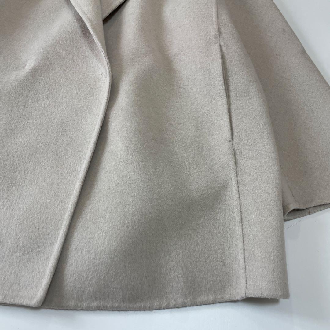 美品♡ ボールジィ プレミアムウール リバーフーデットコート ベージュ 36