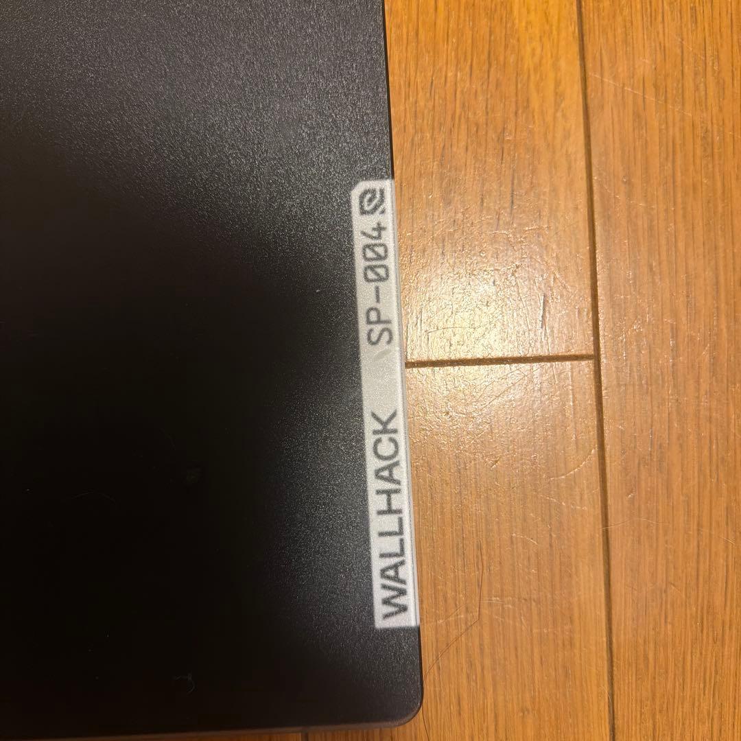 シ*フ様 WALLHACK SP-004 ブラック マウスパッド