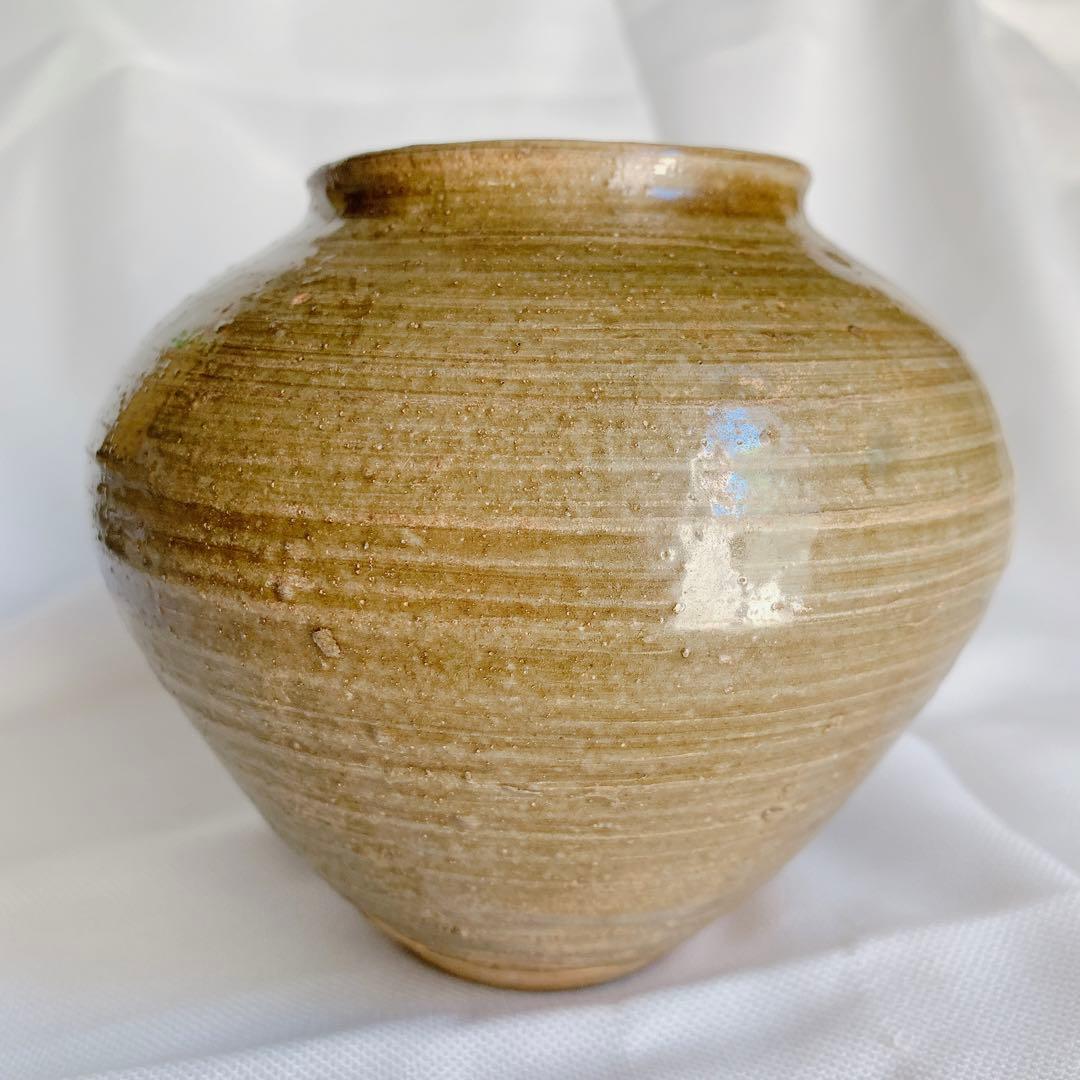 李朝　高麗　壺　骨董品　アンティーク　青磁　朝鮮　韓国