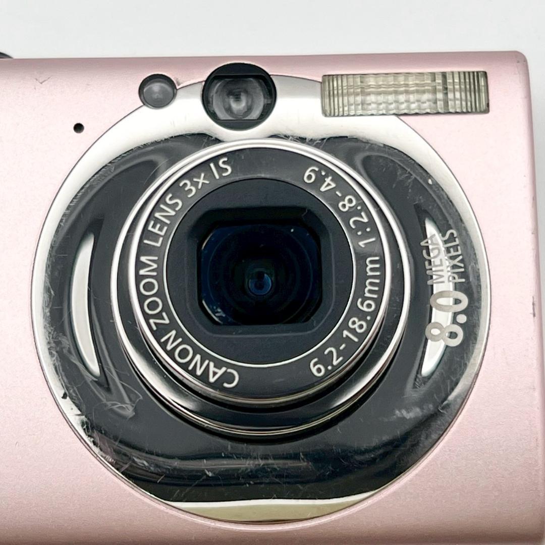 【完動品】Canon IXY 20 IS コンデジ ピンク 動作確認済