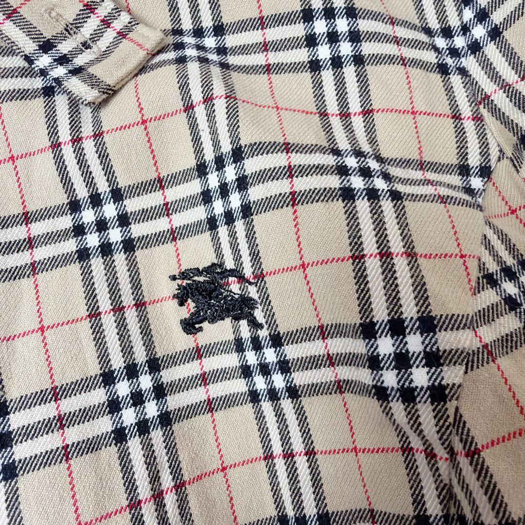 バーバリーブルーレーベル　シャツワンピース　ノバチェック　38 2way
