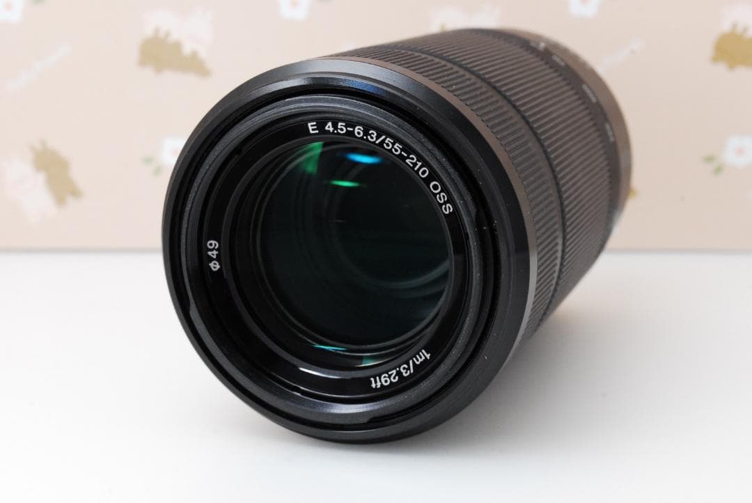 美品❤️SONY ソニー E 55-210mm❤️4.5-6.3 OSS 望遠レンズ