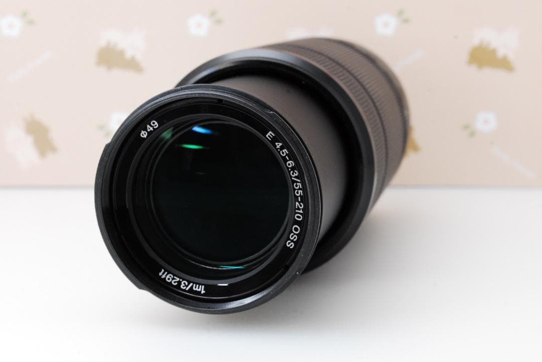 美品❤️SONY ソニー E 55-210mm❤️4.5-6.3 OSS 望遠レンズ