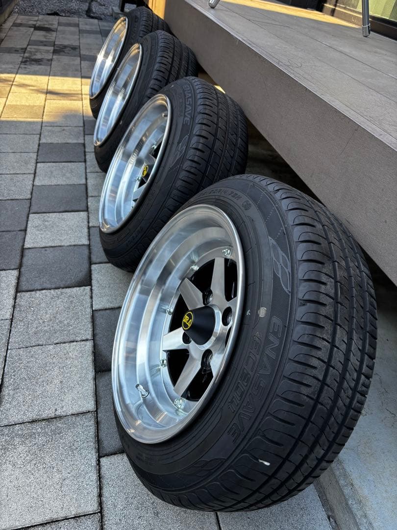 美品☆ロンシャンXR-4 14インチ 114.3 旧車