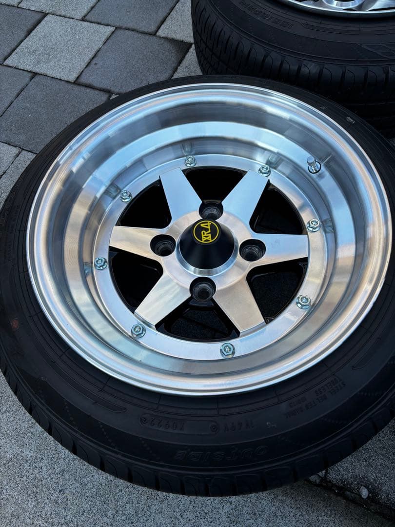 美品☆ロンシャンXR-4 14インチ 114.3 旧車