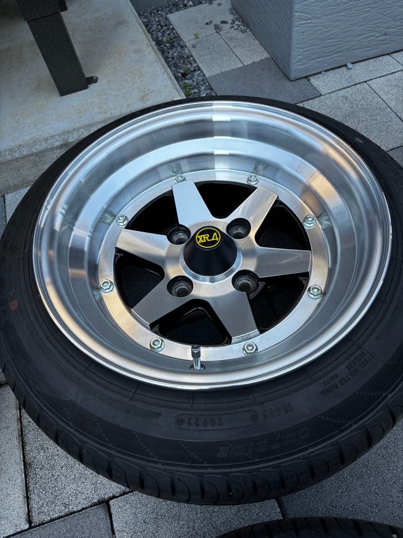 美品☆ロンシャンXR-4 14インチ 114.3 旧車